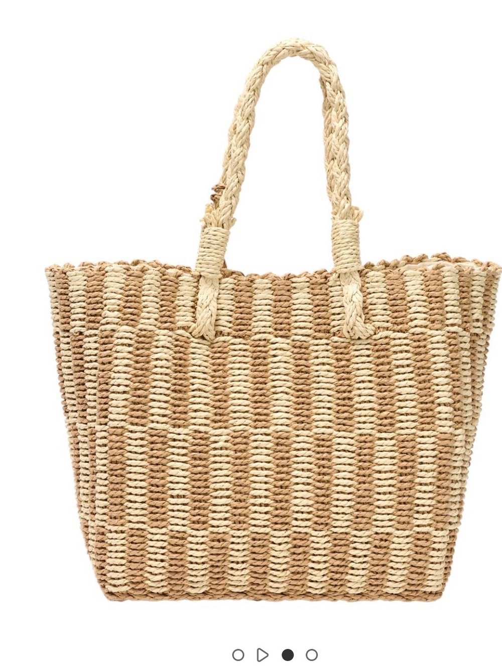 Wildflower Montauk Straw Tote